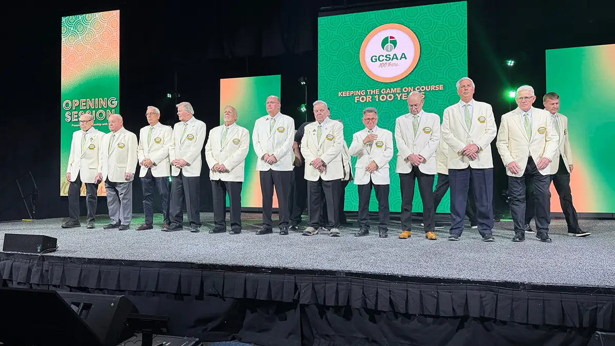 Opening Session at the GCSAA Conference and Trade Show