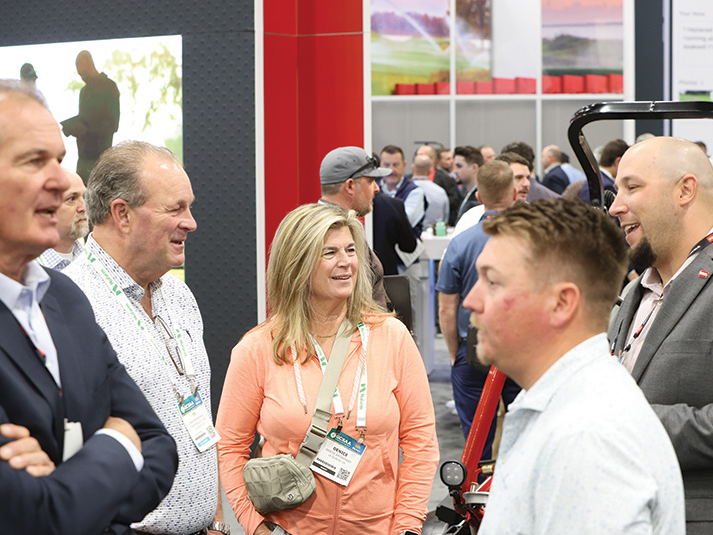 Attendee visiting the Wellness Pavilion